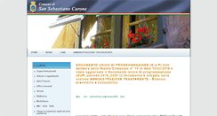 Desktop Screenshot of comunesansebastianocurone.it